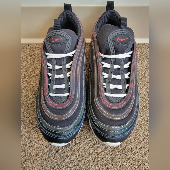 Nike Air max 97  Black Rainbow - Picture 6 of 7